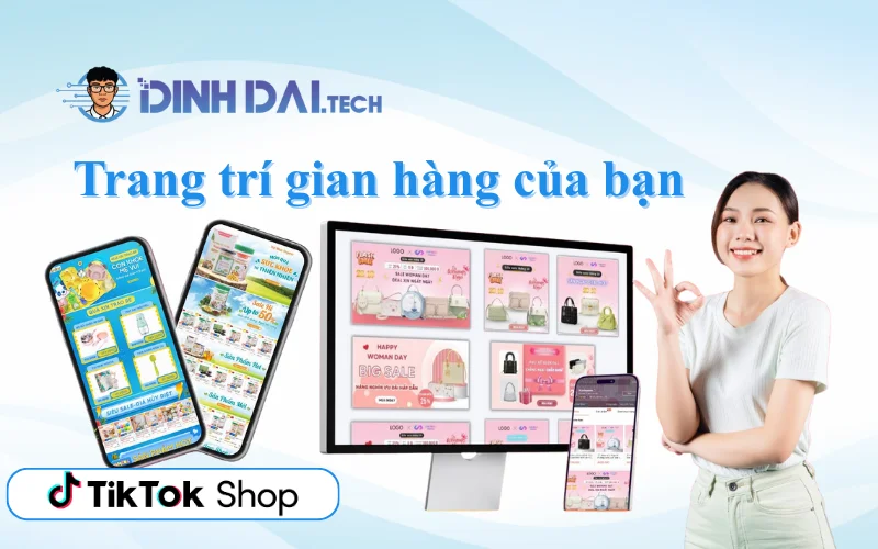 Trang trí gian hàng của bạn