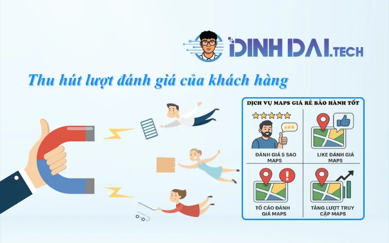 Thu hút lượt đánh giá của khách hàng