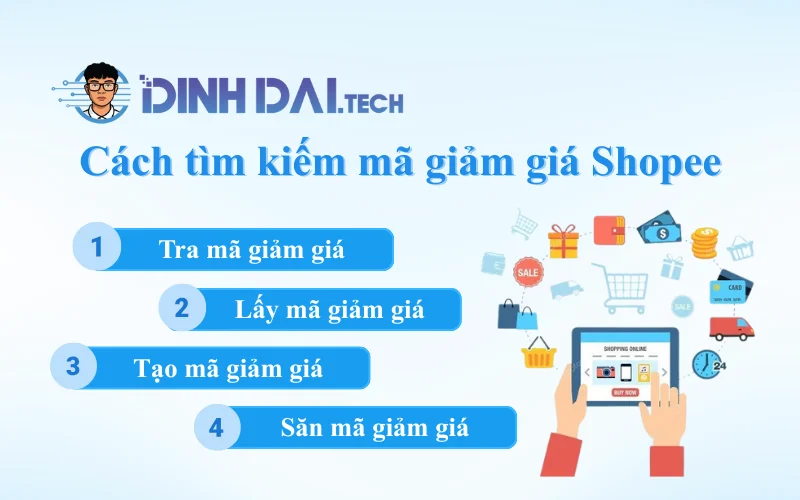 Cách tìm kiếm, lấy và săn mã giảm giá Shopee hiệu quả