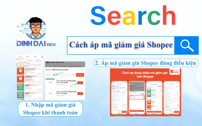 Cách áp mã giảm giá Shopee