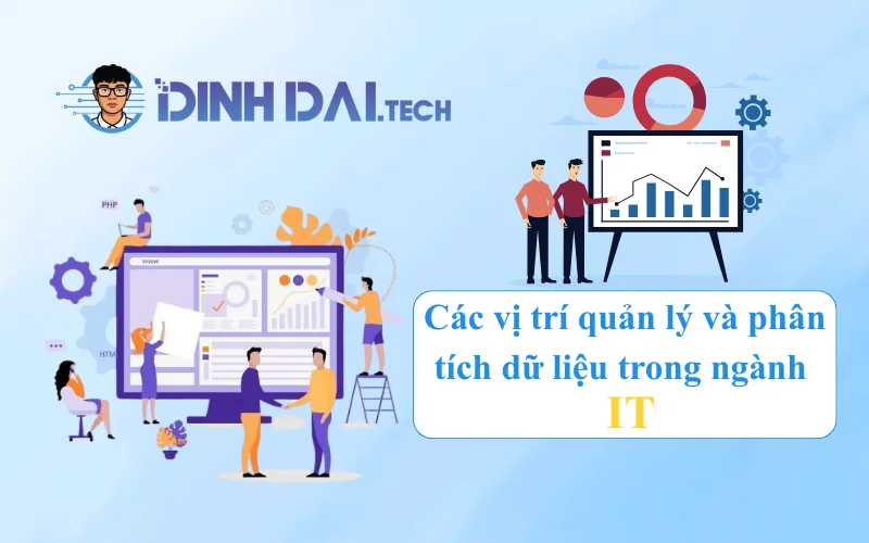 Các vị trí quản lý và phân tích dữ liệu trong ngành IT