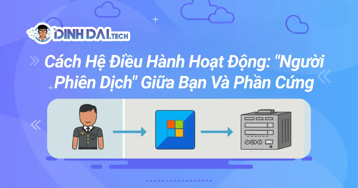 Cách Hệ Điều Hành Hoạt Động: "Người Phiên Dịch" Giữa Bạn Và Phần Cứng