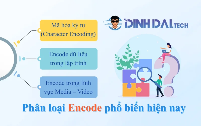 Phân loại Encode phổ biến hiện nay