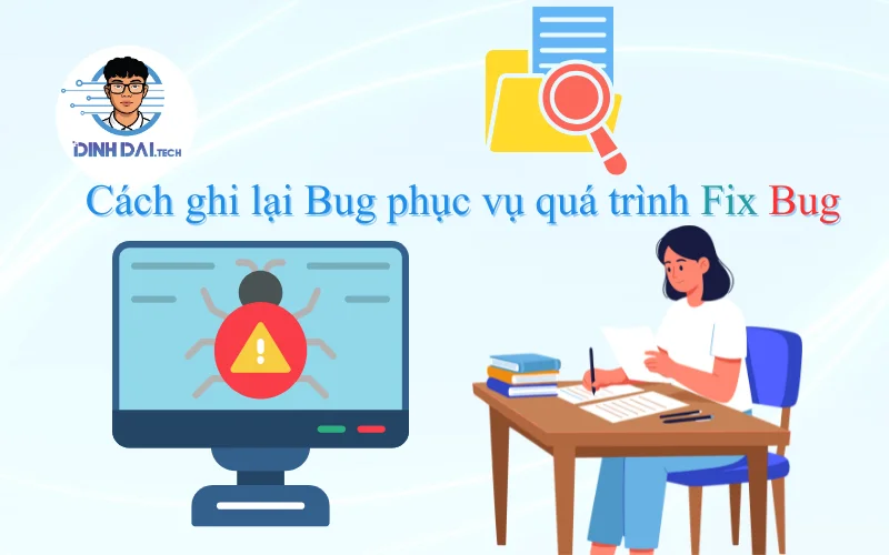 Cách ghi lại Bug phục vụ quá trình Fix Bug