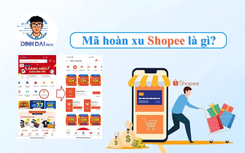 Mã hoàn xu Shopee là gì