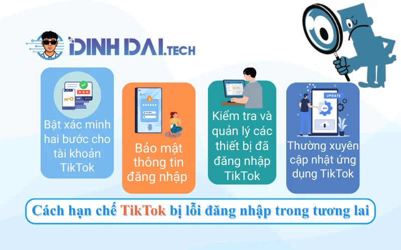 Cách hạn chế TikTok bị lỗi đăng nhập trong tương lai (1)