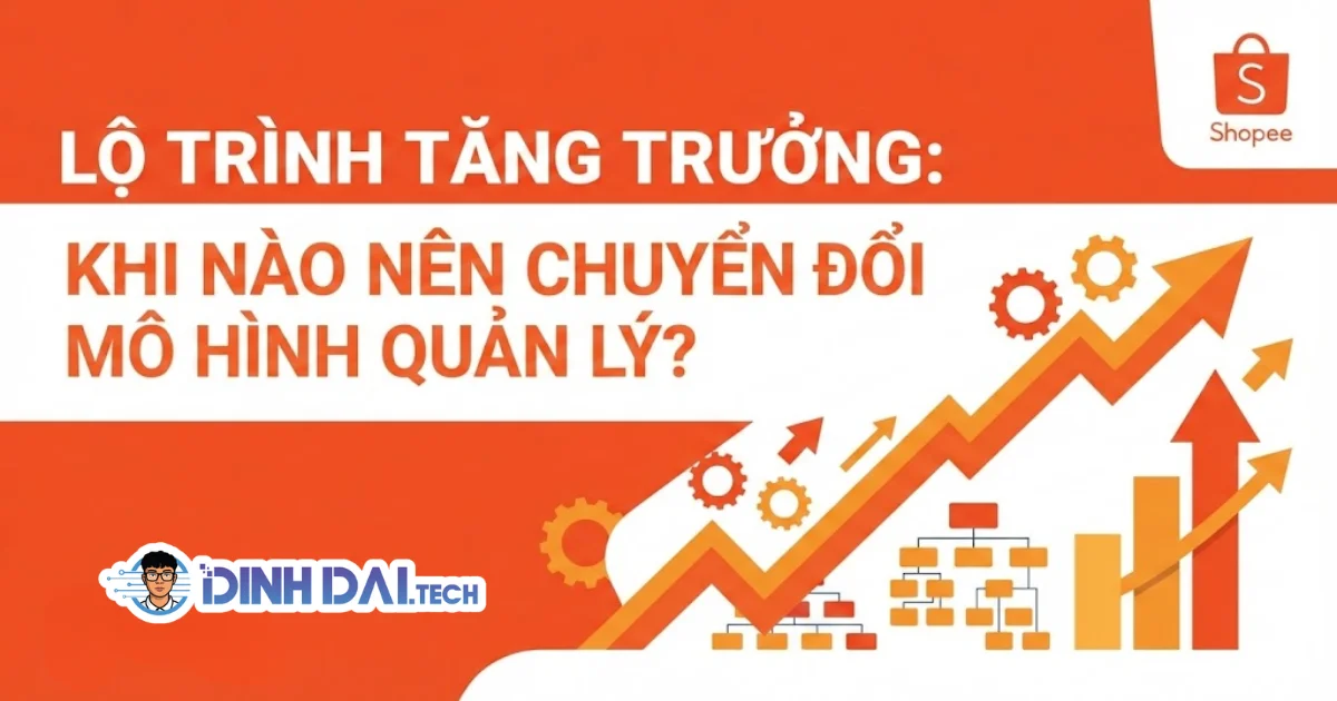 Lộ trình tăng trưởng: Khi nào nên chuyển đổi mô hình quản lý