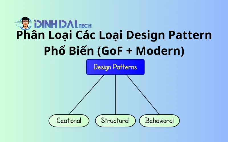 Phân Loại Các Loại Design Pattern Phổ Biến (GoF + Modern)