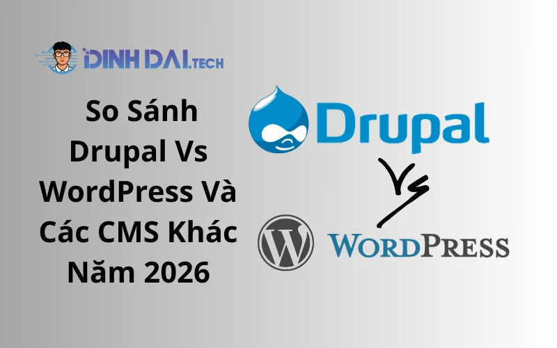 So Sánh Drupal Vs WordPress Và Các CMS Khác Năm 2026