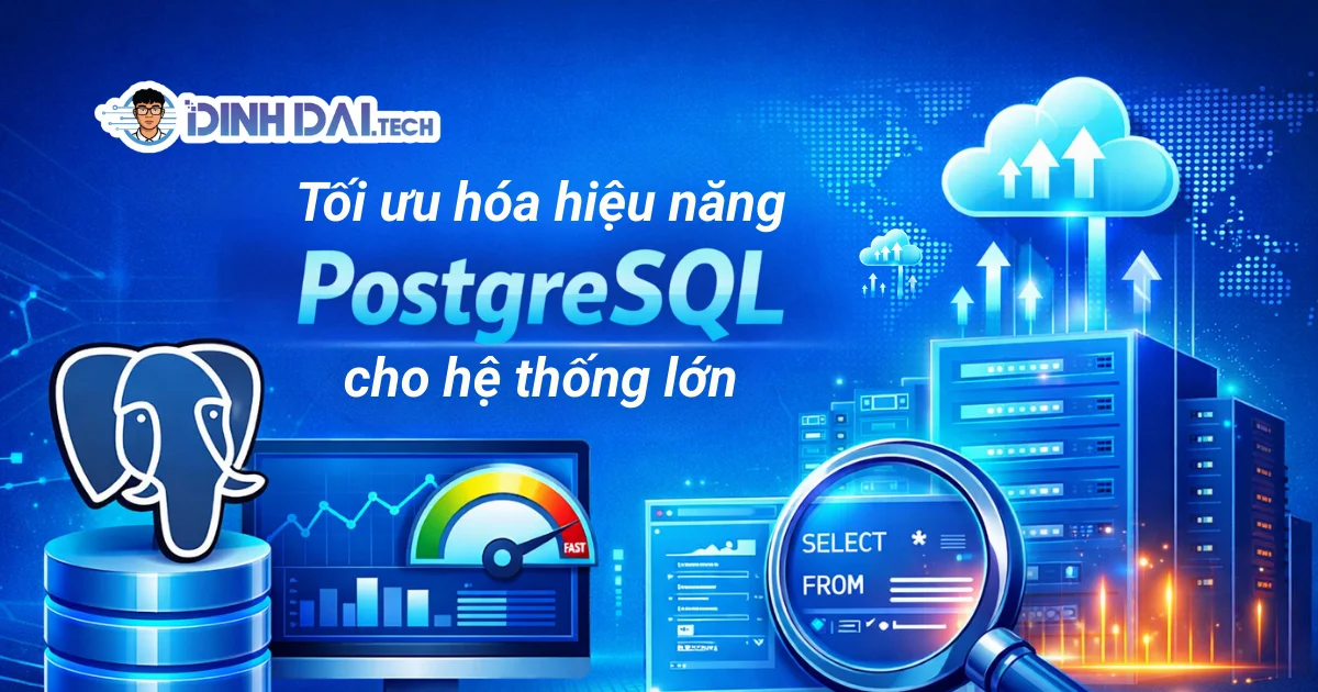 Tối ưu hóa hiệu năng PostgreSQL cho hệ thống lớn
