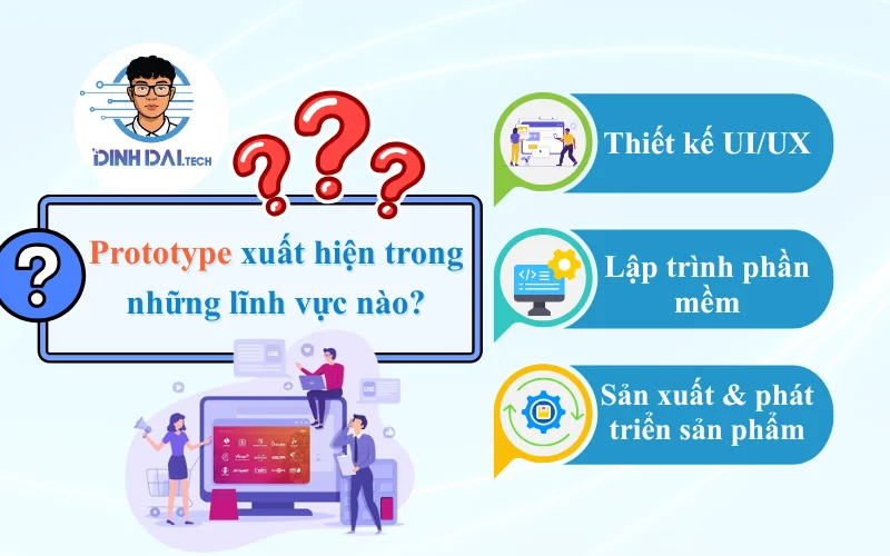 Prototype xuất hiện trong những lĩnh vực nào