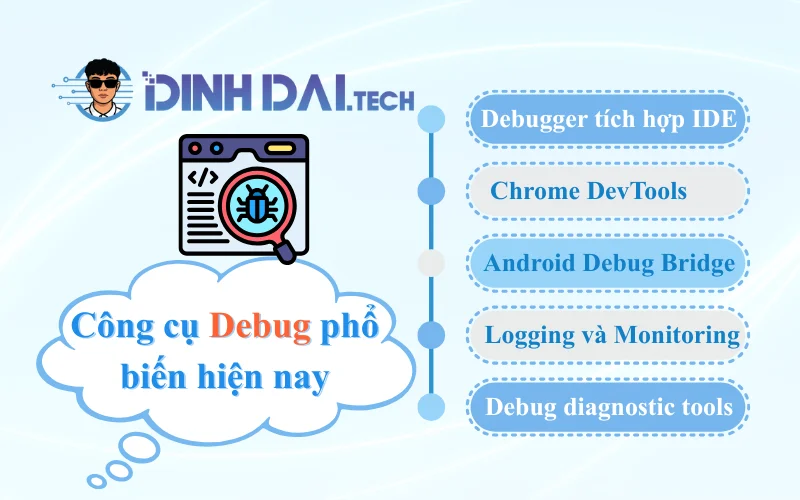 Công cụ Debug phổ biến hiện nay