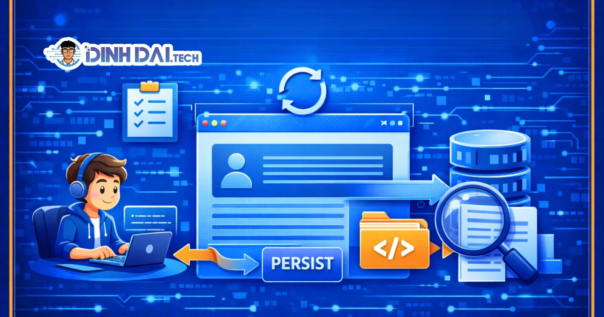 KỸ THUẬT PERSIST STATE: GIỮ DỮ LIỆU KHI NGƯỜI DÙNG TẢI LẠI TRANG
