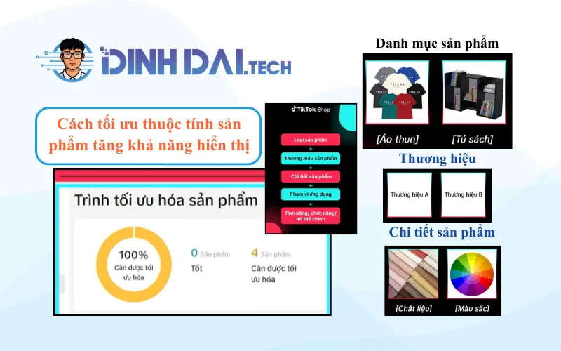 Cách tối ưu thuộc tính sản phẩm để tăng khả năng hiển thị