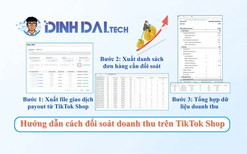Hướng dẫn cách đối soát doanh thu trên TikTok Shop