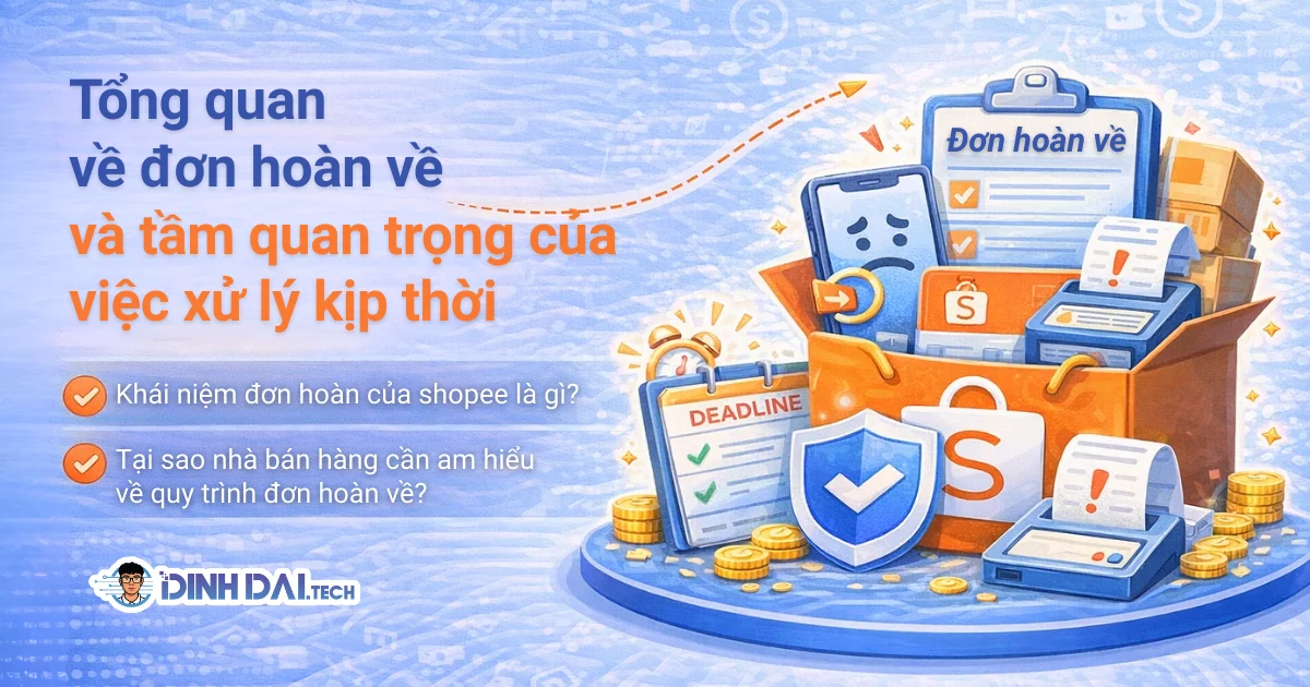 Tổng quan về hoàn đơn về Shopee và tầm quan trọng của việc xử lý kịp thời