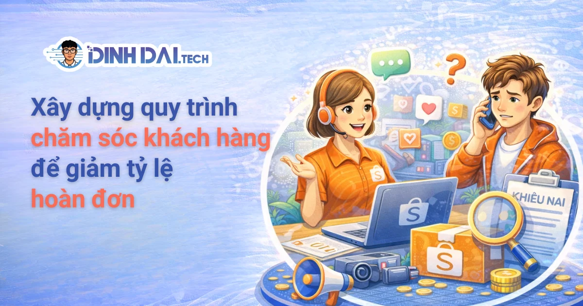 Xây dựng quy trình chăm sóc khách hàng để giảm tỷ lệ hoàn đơn