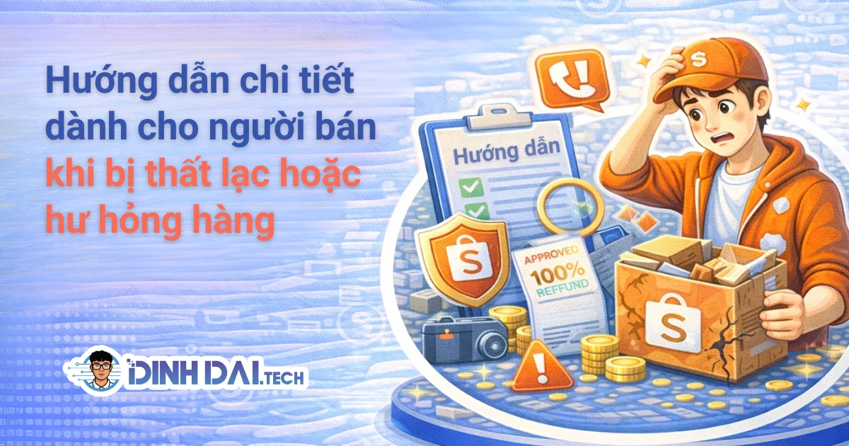 Hướng dẫn chi tiết dành cho Người mua khi gặp sự cố vận chuyển