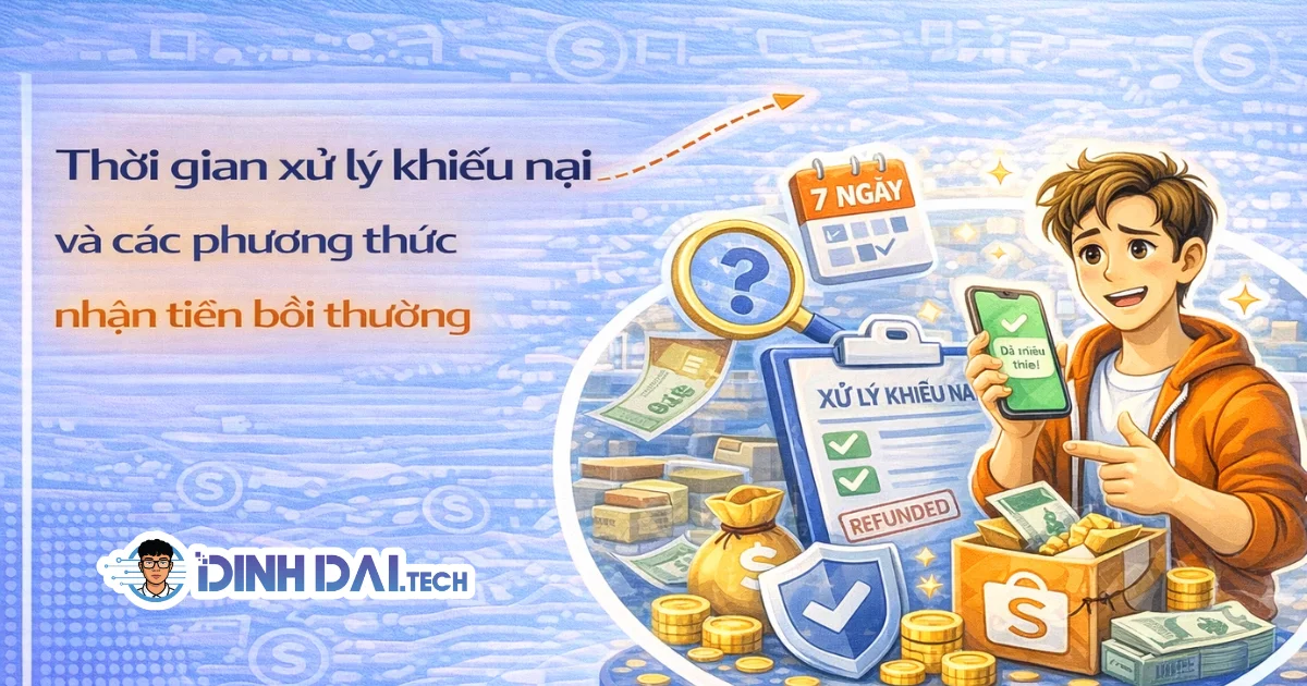 Thời gian xử lý khiếu nại và các phương thức nhận tiền bồi thường