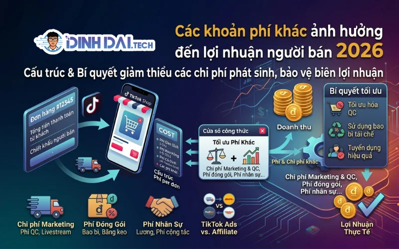 CÁC KHOẢN PHÍ ẢNH HƯỞNG ĐẾN LỢI NHUẬN NGƯỜI BÁN