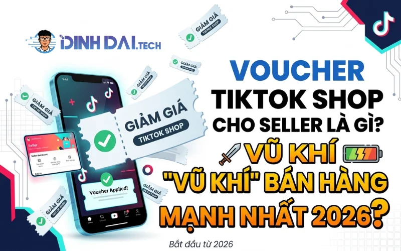 VOUCHER TIKTOK SHOP CHO SELLER LÀ GÌ