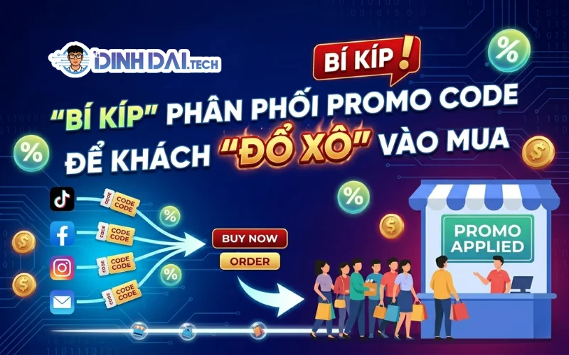 BÍ KÍP PHÂN PHỐI PROMO CODE