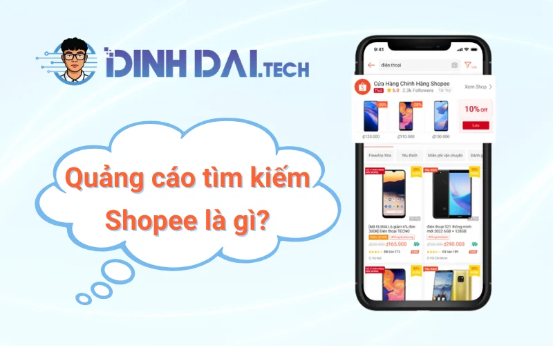 Quảng cáo tìm kiếm Shopee (Shopee Search Ads) là gì