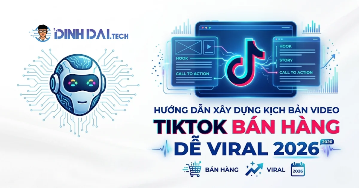 Hướng dẫn xây dựng kịch bản video TikTok bán hàng dễ viral 2026