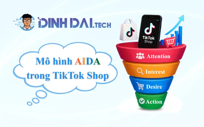 Mô hình AIDA trong TikTok Shop