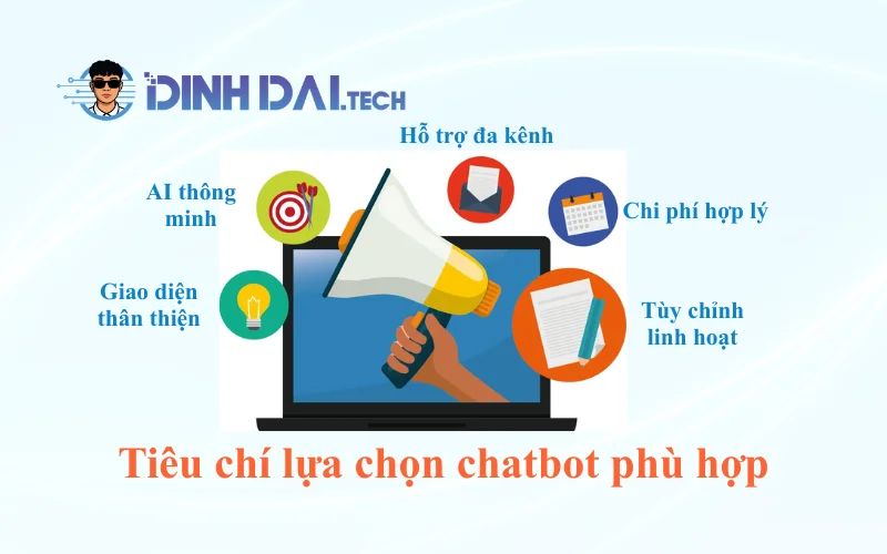 Tiêu chí lựa chọn chatbot phù hợp