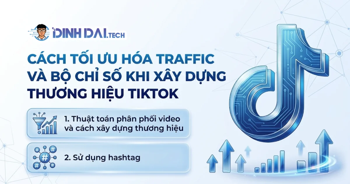 Cách tối ưu hóa traffic và bộ chỉ số khi xây dựng thương hiệu tiktok