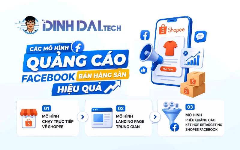 Các mô hình quảng cáo Facebook bán hàng sàn hiệu qu