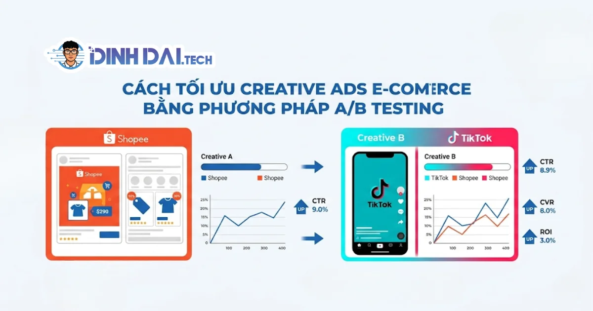 Cách tối ưu creative ads ecommerce bằng phương pháp a_b testing