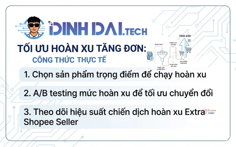 Tối ưu hoàn xu tăng đơn Công thức triển khai thực tế