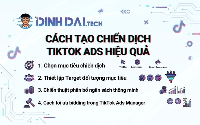 Cách tạo chiến dịch TikTok Ads hiệu quả