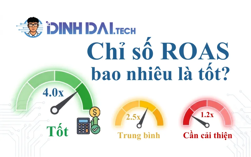 Chỉ số ROAS bao nhiêu là tốt